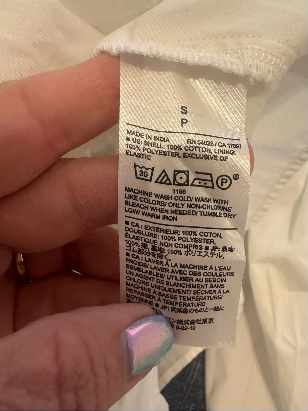 Banana Republic soft white